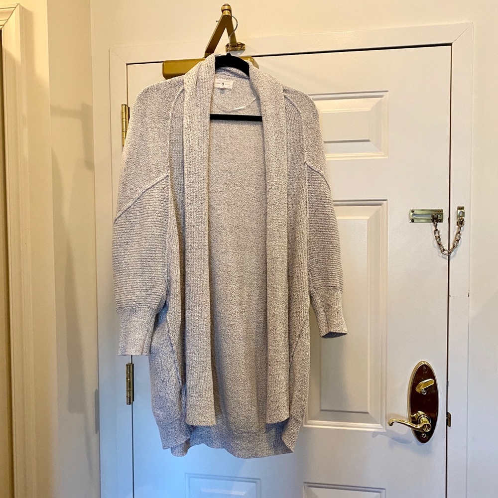 Lou & Grey Open-Front Cardigan